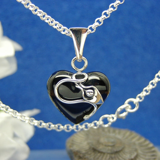 Jet & Silver heart 04