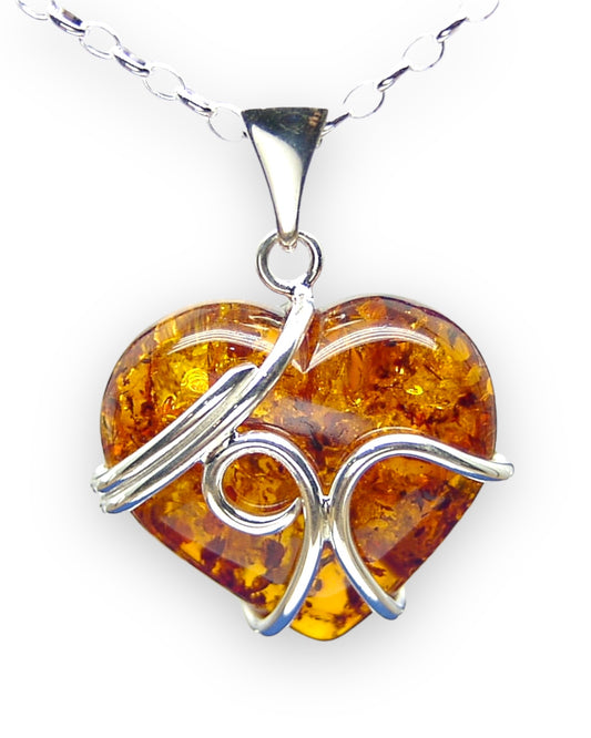 Silver wire swirl - 19