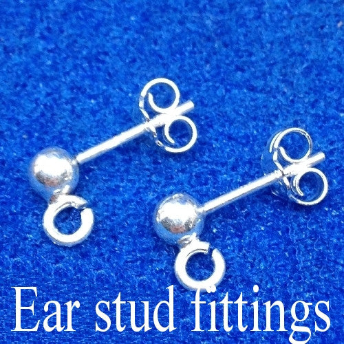 Daisy star Jet earrings