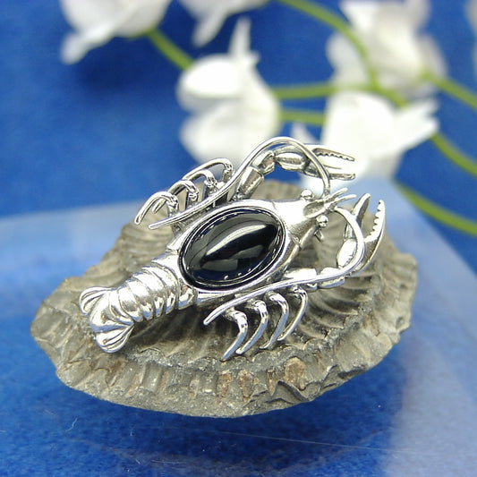 Lobster brooch