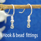 Jet drop earrings 18