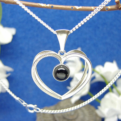 Framed Silver heart