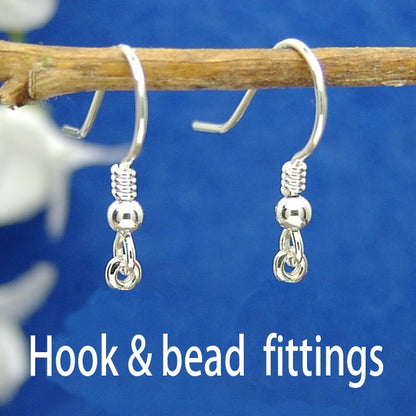 Jet drop earrings 11