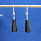 Jet drop earrings 01