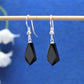 Jet drop earrings 04