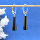 Jet drop earrings 05