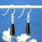 Jet drop earrings 10