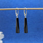 Jet drop earrings 11