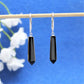 Jet drop earrings 15