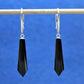 Jet drop earrings 26