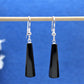 Jet drop earrings 30