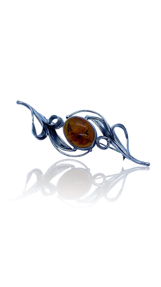 Amber Brooch