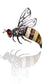 Amber Bee Brooch