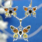 Amber Jet Butterflies