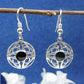 Celtic round earrings