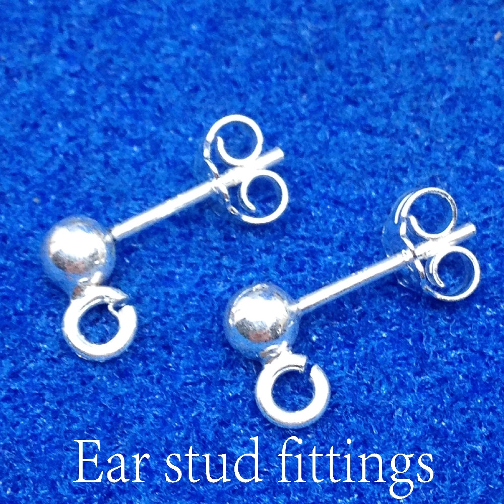 Jet drop earrings 18