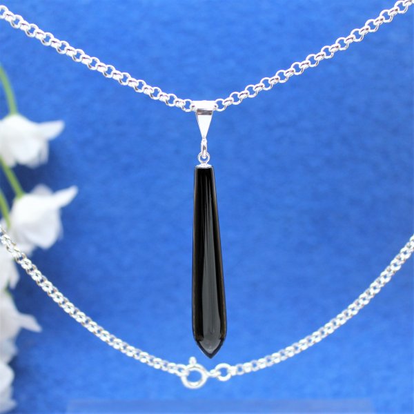 Jet drop pendant 02