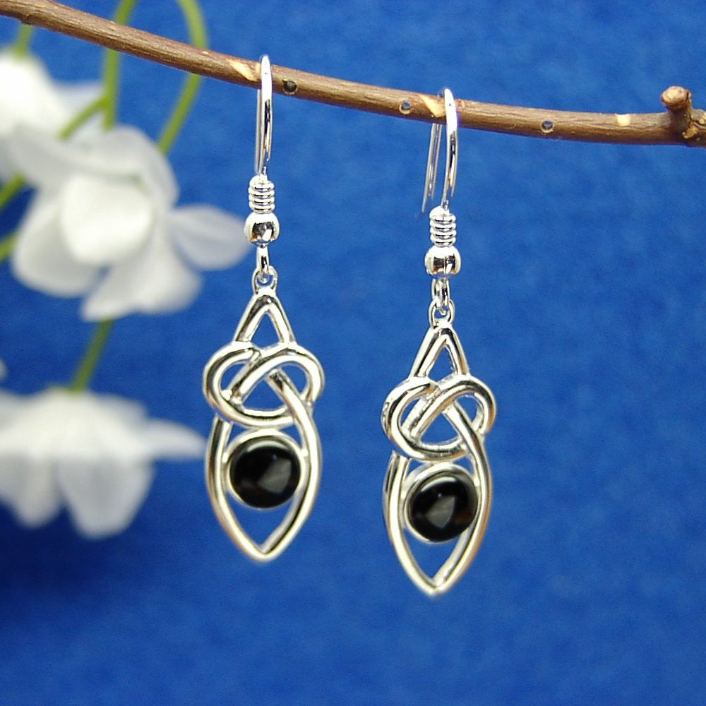 Eternal loop earrings – Simpson's Jet of Whitby