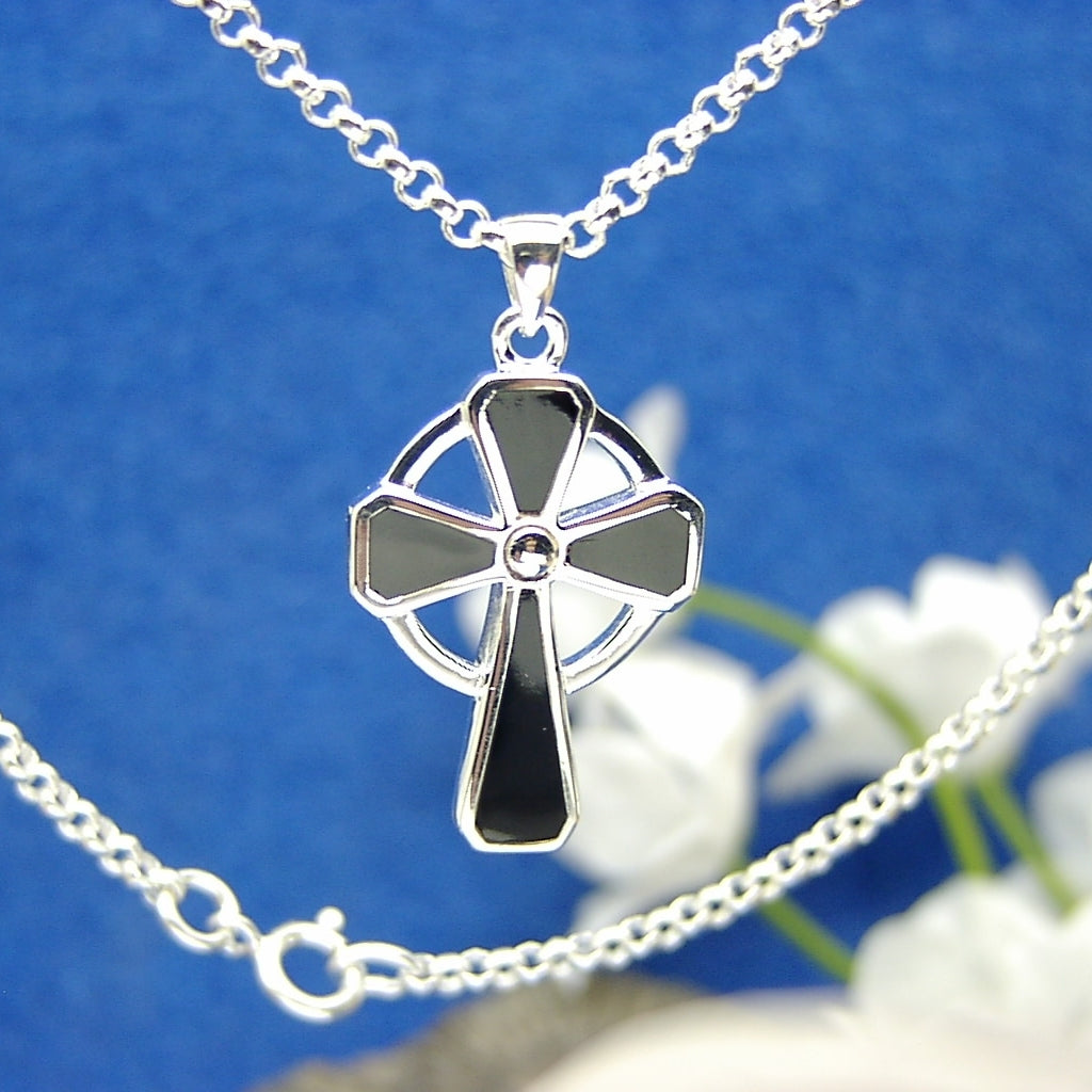 Medium Celtic inlay – Simpson's Jet of Whitby
