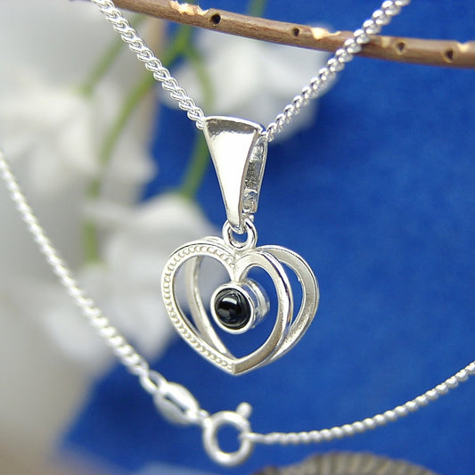 Small silver heart