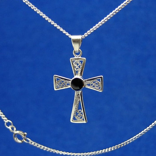 Tiny Filgree cross